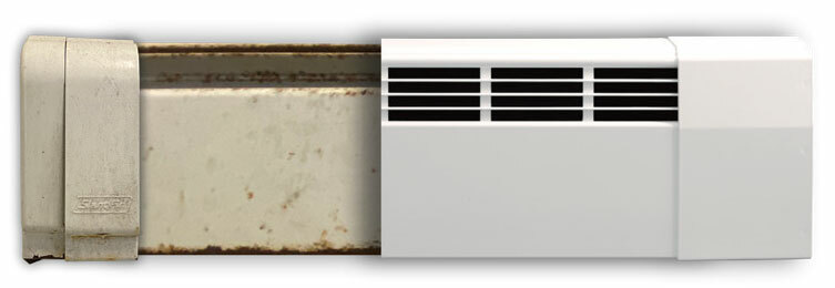 Revital/Line baseboard heater replacement covers comparison